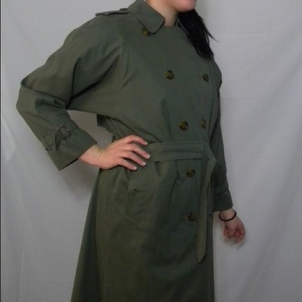Reduced! Olive Burberry Trench